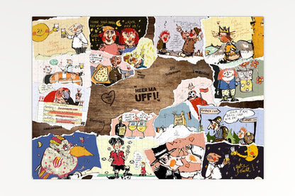 Heer ma uff !! - Das Pfalzpuzzle - Jigsaw Puzzle (1000 stuks)
