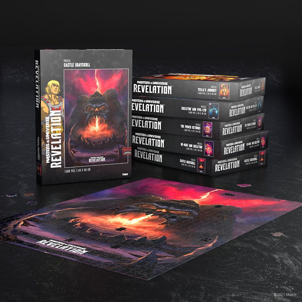 Masters of the Universe: Revelation ™ Jigsaw Puzzle Castle Grayskull (1000 stuks)