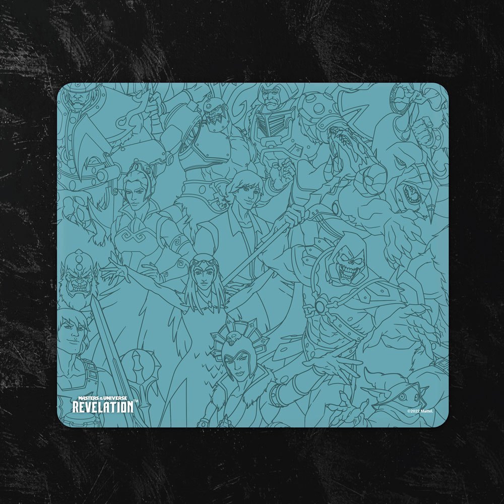 Masters of the Universe: Revelation ™ MousePad -helden en schurken 25 x 22 cm