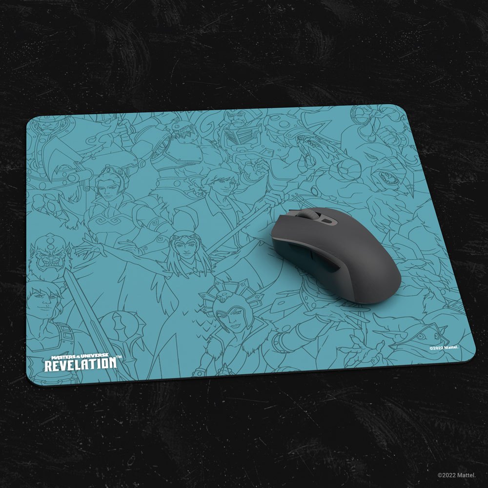 Masters of the Universe: Revelation ™ MousePad -helden en schurken 25 x 22 cm