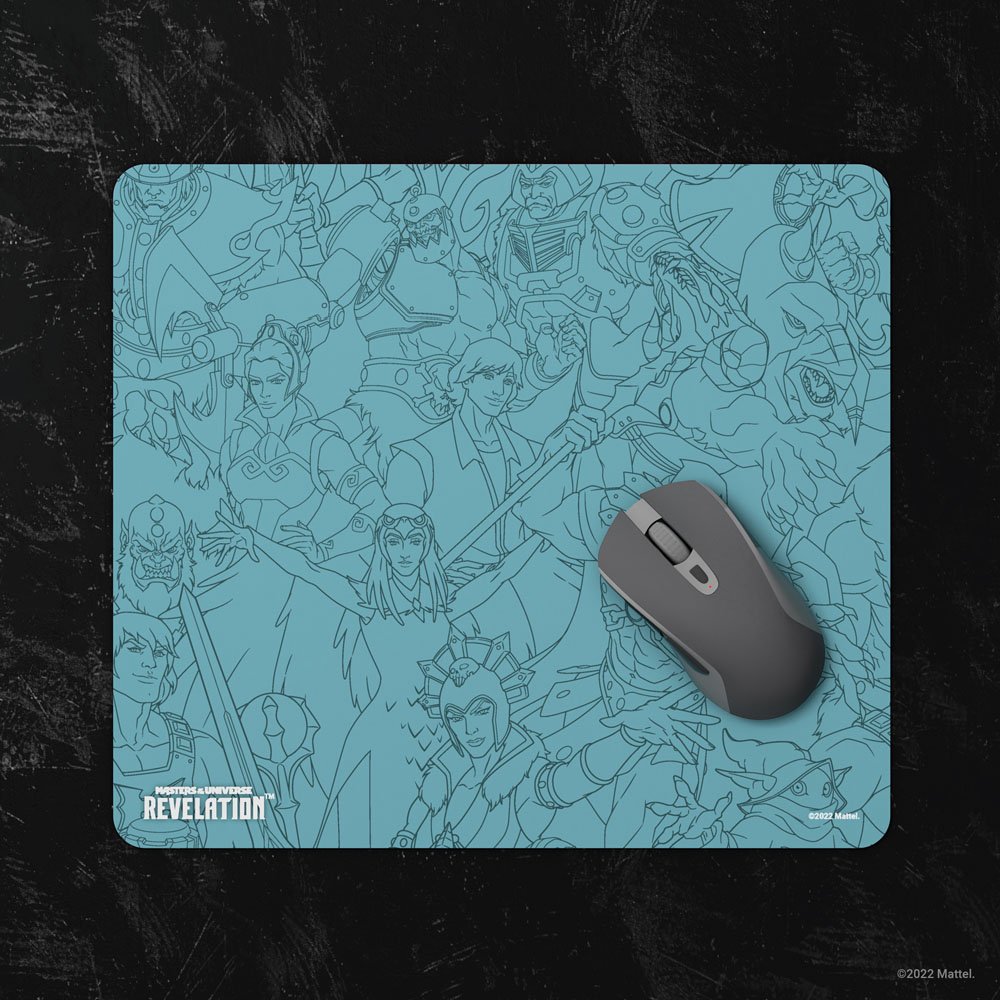 Masters of the Universe: Revelation ™ MousePad -helden en schurken 25 x 22 cm