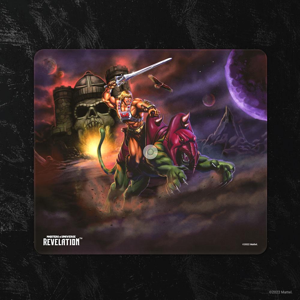 Masters of the Universe: Revelation ™ MousePad He-Man ™ en Battle Cat 25 x 22 cm