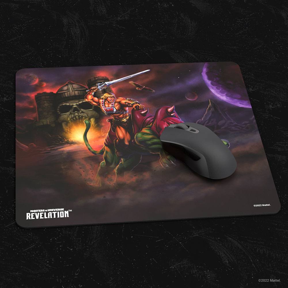 Masters of the Universe: Revelation ™ MousePad He-Man ™ en Battle Cat 25 x 22 cm