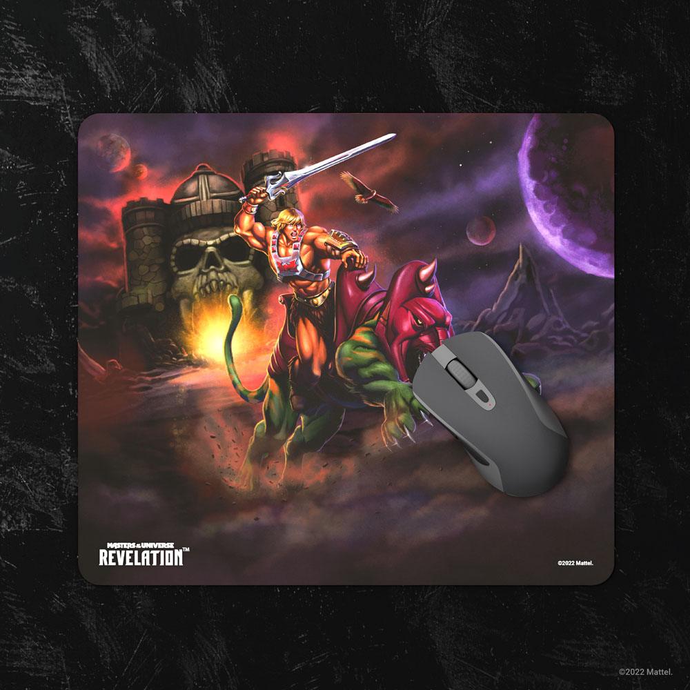 Masters of the Universe: Revelation ™ MousePad He-Man ™ en Battle Cat 25 x 22 cm