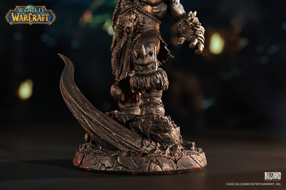 World of Warcraft Beeld 1/10 Bronskleurige Editie Grommash Hellscream 31 cm