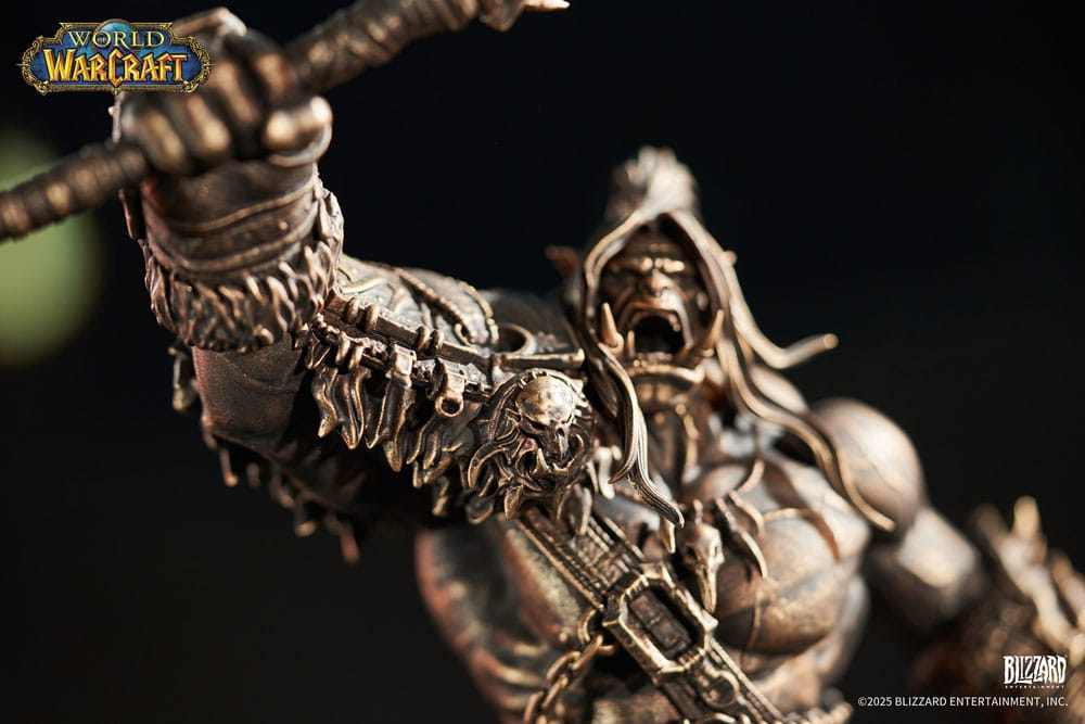World of Warcraft Beeld 1/10 Bronskleurige Editie Grommash Hellscream 31 cm