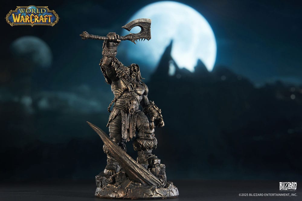 World of Warcraft Beeld 1/10 Bronskleurige Editie Grommash Hellscream 31 cm