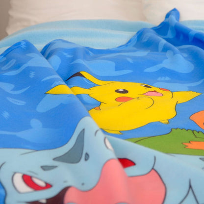 Pokemon fleece dekenstarter Pokemon 130 x 160 cm