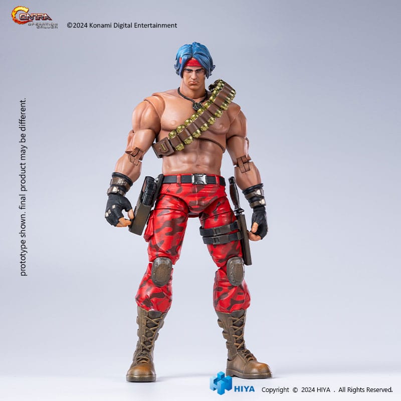 Contra: Operatie Galuga Exquisite Basic Action Figuur Lance Bean 16 cm