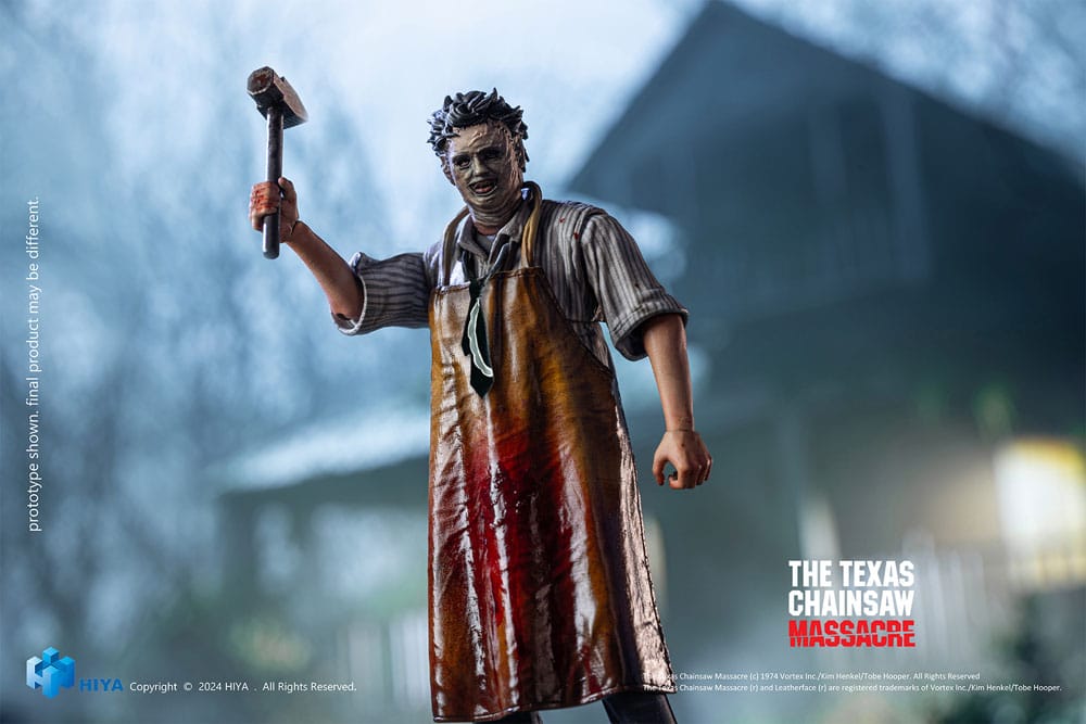 Texas Chainsaw Massacre (1974) Exquise Mini Action Figuur 1/18 Killing masker 11 cm