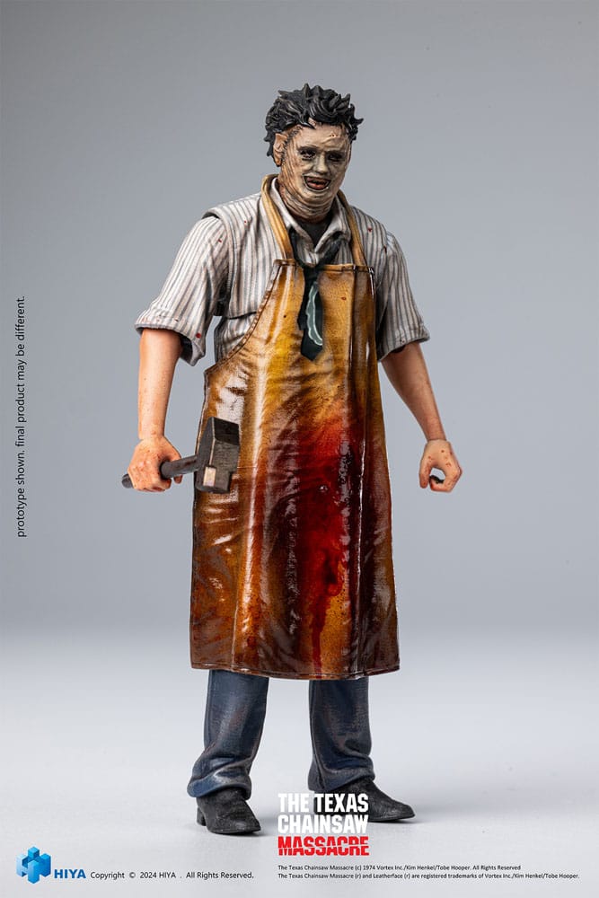 Texas Chainsaw Massacre (1974) Exquise Mini Action Figuur 1/18 Killing masker 11 cm