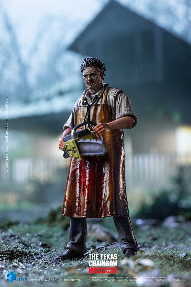 Texas Chainsaw Massacre (1974) Exquise Mini Action Figuur 1/18 Killing masker 11 cm