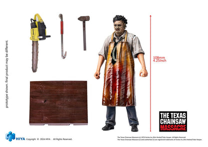 Texas Chainsaw Massacre (1974) Exquise Mini Action Figuur 1/18 Killing masker 11 cm