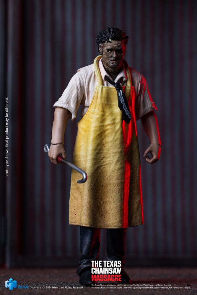 Texas Chainsaw Massacre (1974) Exquise Mini Action Figuur 1/18 Leatherface - Killing Mask Standard Ver. 11 cm