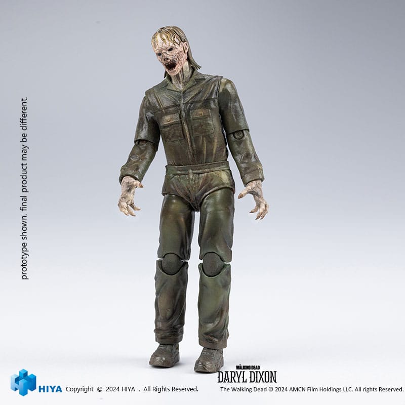 The Walking Dead Exquise Mini Action Figuur 1/18 Daryl Dixon Dark Eyes Walker 11 cm