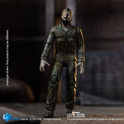 The Walking Dead Exquise Mini Action Figuur 1/18 Daryl Dixon Dark Eyes Walker 11 cm