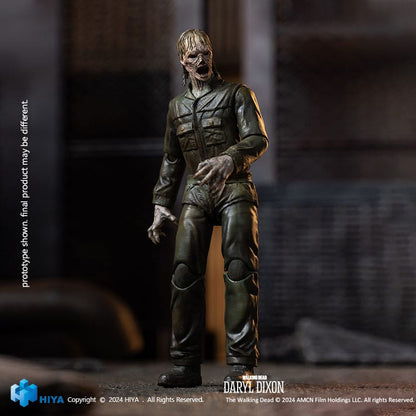 The Walking Dead Exquise Mini Action Figuur 1/18 Daryl Dixon Dark Eyes Walker 11 cm