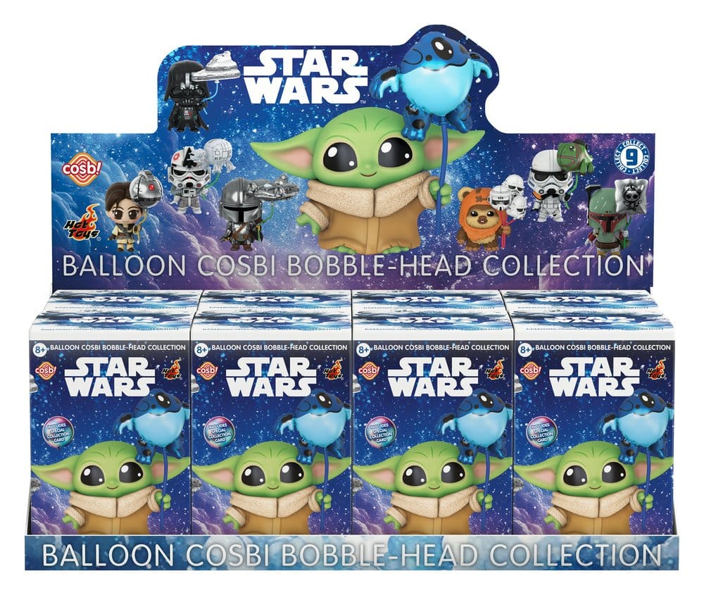 Star Wars Cosbi Minifiguren Ballon 8 cm Blind Box Display (8)