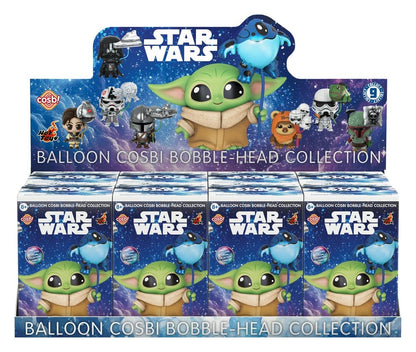 Star Wars Cosbi Minifiguren Ballon 8 cm Blind Box Display (8)