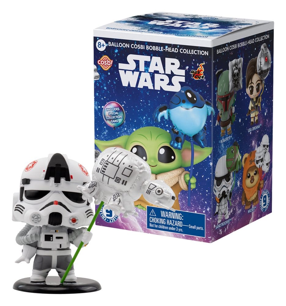Star Wars Cosbi Minifiguren Ballon 8 cm Blind Box Display (8)