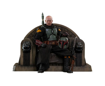 Star Wars: The Mandaloriaanse actie Figuur 1/6 Boba Fett Repaint Armor and Throne Special Edition 30 CM