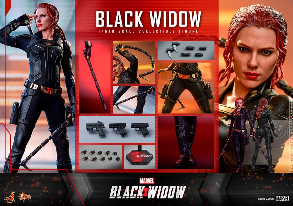 Black Widow Movie Masterpiece Actie Afbeelding 1/6 Black Widow Special Edition 28 cm