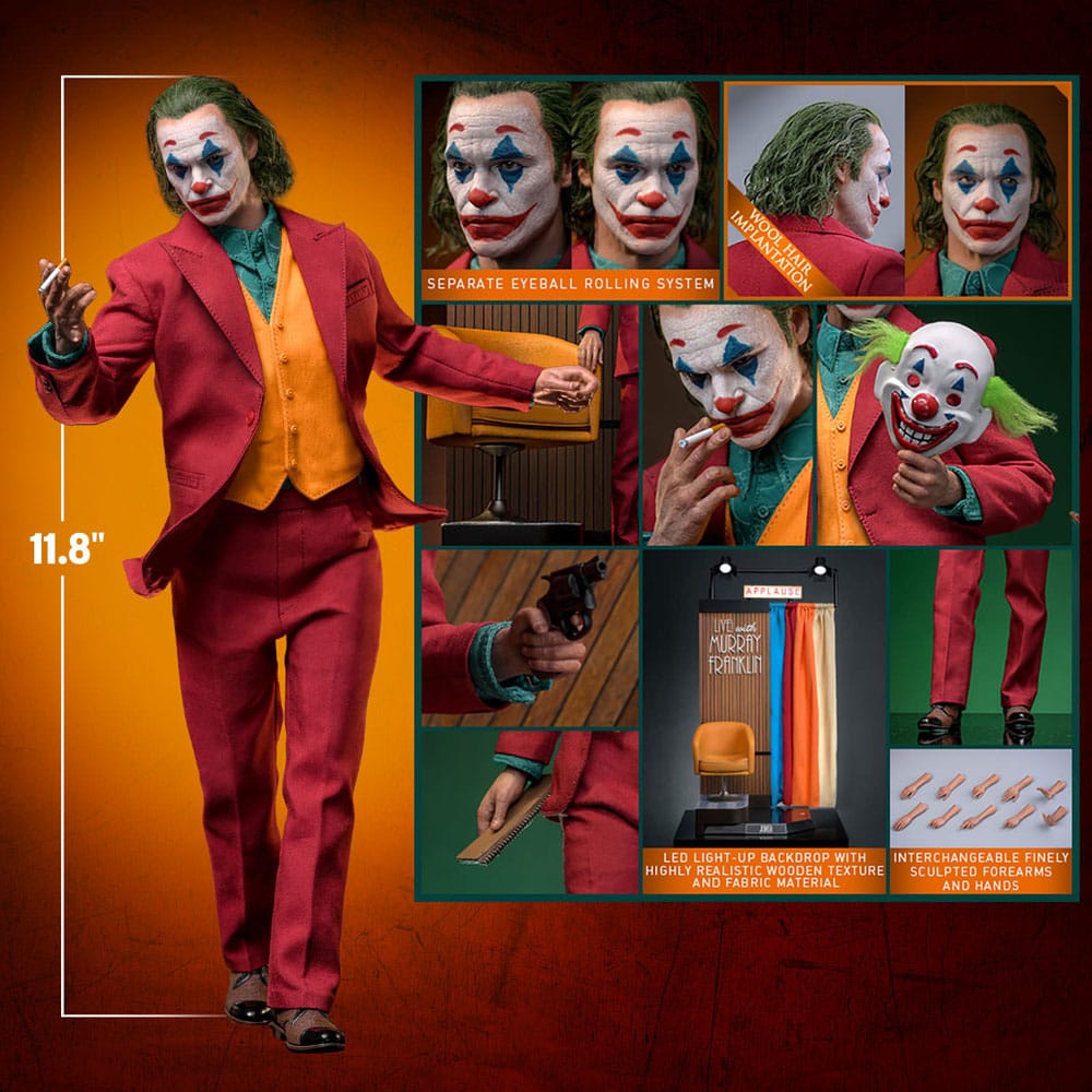 Joker Movie Meesterwerk Actiefiguur 1/6 The Joker Artisan Edition 30 cm