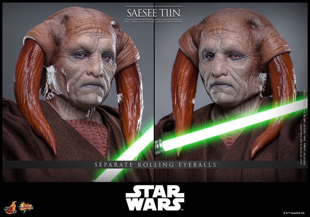 Star Wars: Episode III - Revenge of the Sith Movie Masterpiece Actiefiguur 1/6 Saesee Tiin 31 cm