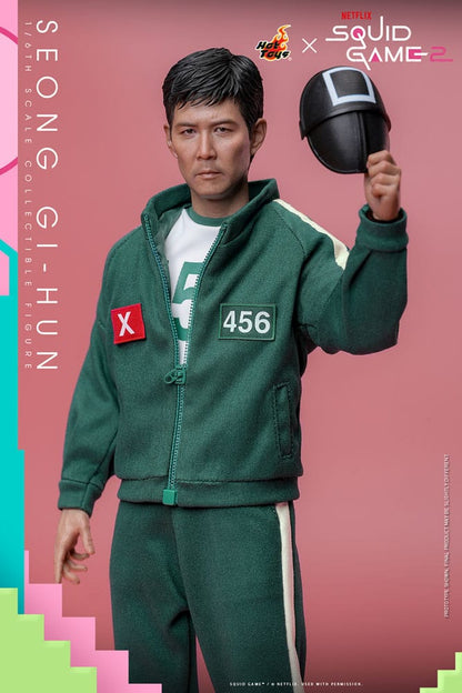 Inktvis Game 2 Actiefiguur 1/6 Seong Gi-hun 30 cm