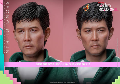 Inktvis Game 2 Actiefiguur 1/6 Seong Gi-hun 30 cm