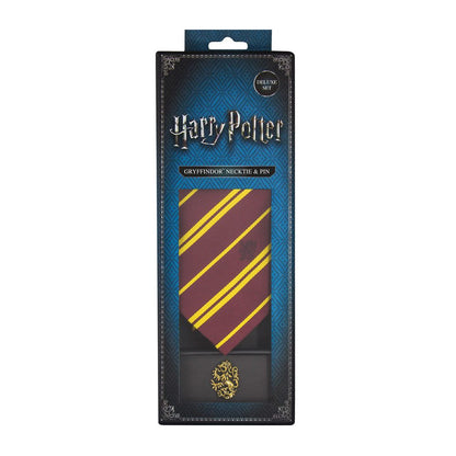 Harry Potter Tie & Metal Pin Deluxe Box Grypindor