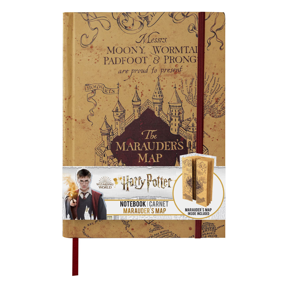 Harry Potter Notebook A5 Marauder's kaart
