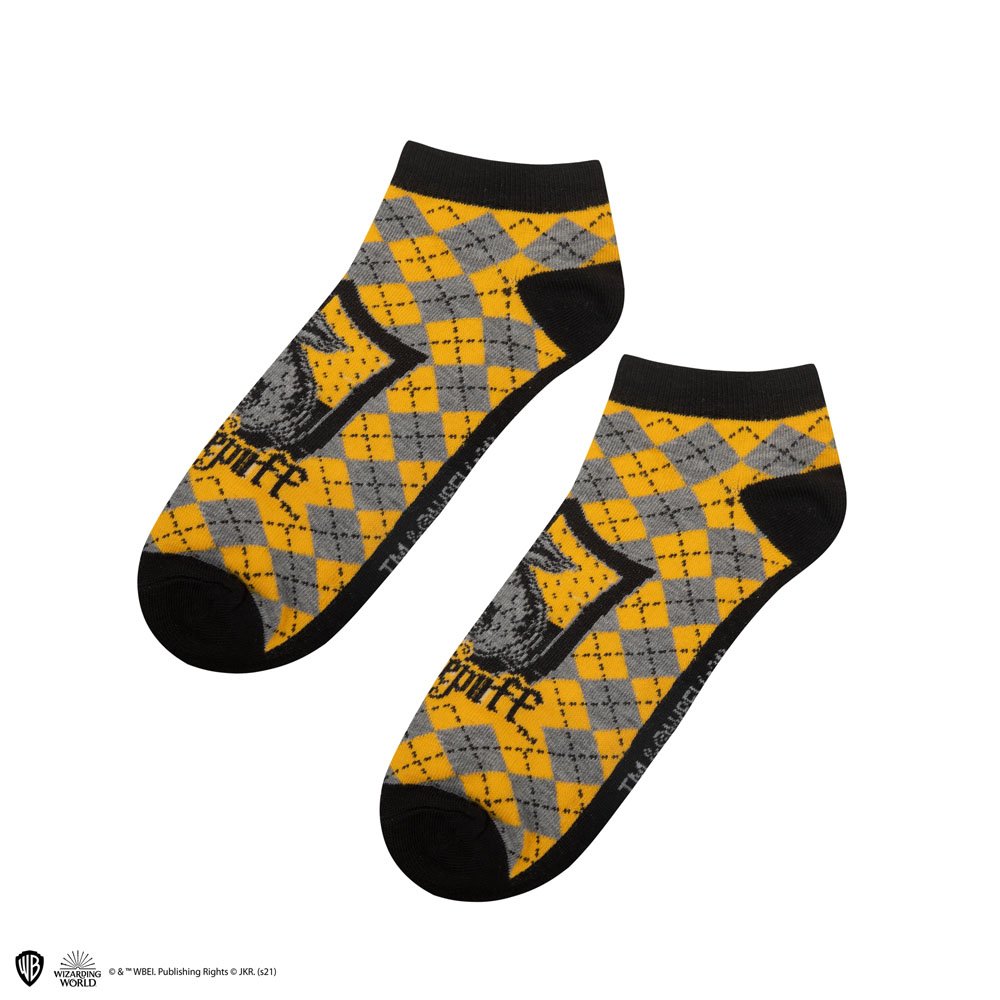 Harry Potter enkelsokken 3-pack Hufflepuff