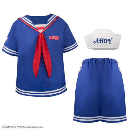 Stranger Things: Scoops Ahoy Steve kostuum