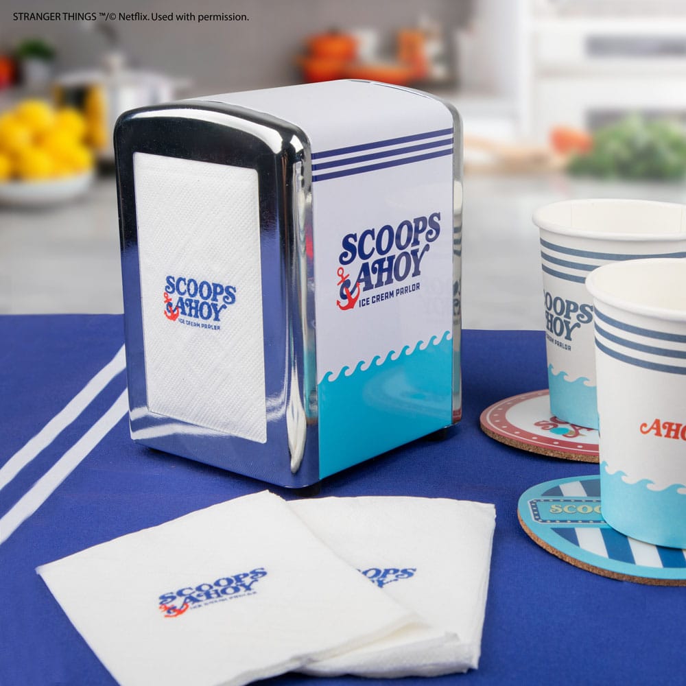 Stranger Things Servetdispenserset Scoops Ahoy