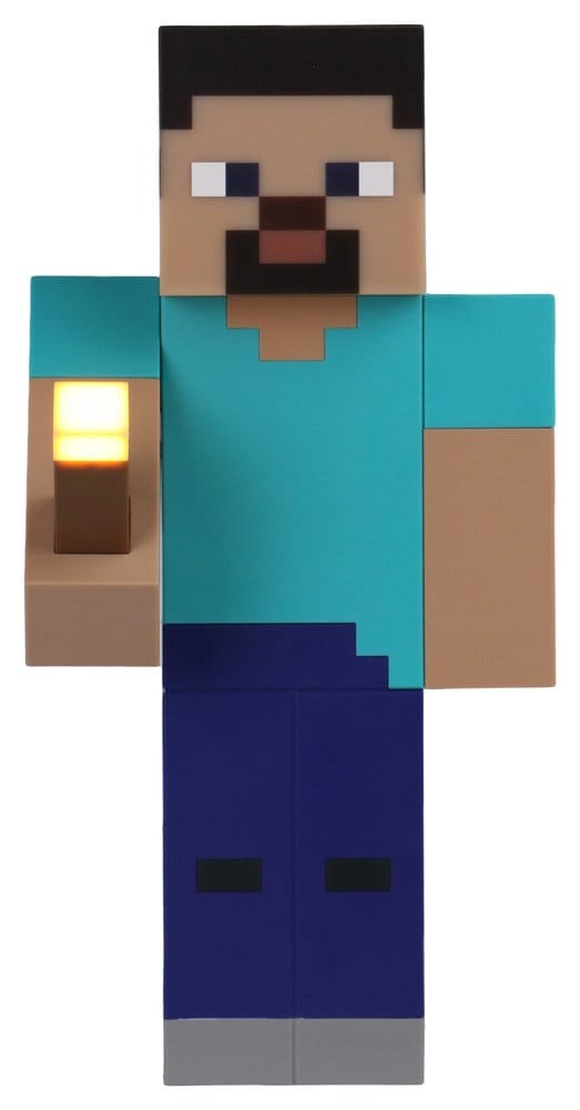 Minecraft Zaklamp Steve 26 cm