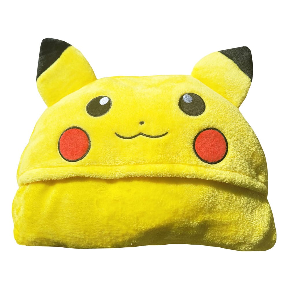 Pokémon Coral Hooded deken Pikachu 120 x 150 cm