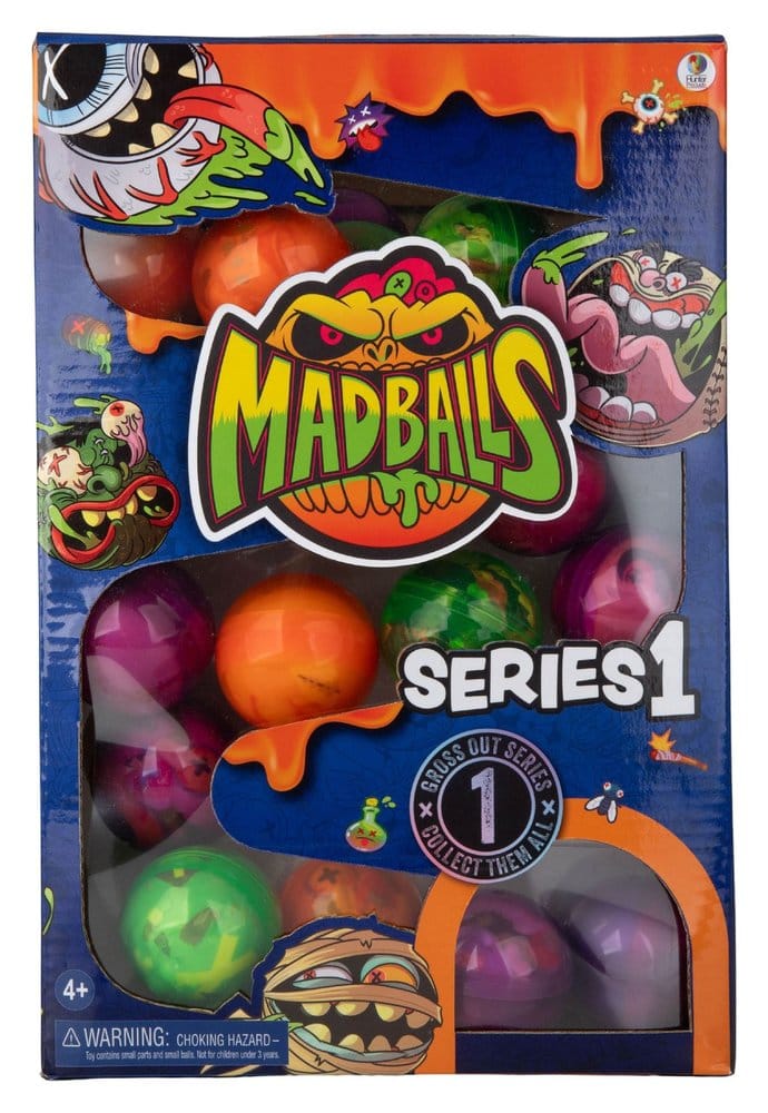Mad Balls stuiterballen display (40)