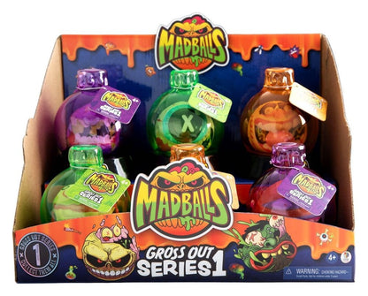 Mad Balls Bouncy Balls Gross Out Serie 1 Assortiment (12)