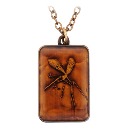 Jurassic Park Replika ketting met Amber Pendant Limited Edtiton