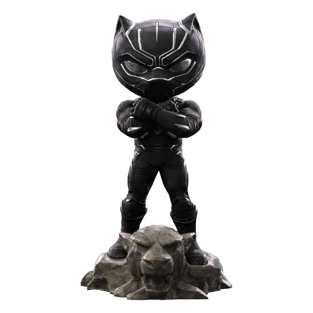 De Infinity Saga Mini Co. PVC Figuur Black Panther 15 cm