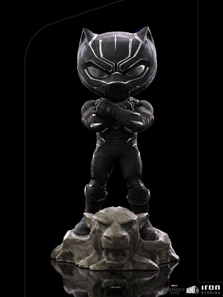 De Infinity Saga Mini Co. PVC Figuur Black Panther 15 cm