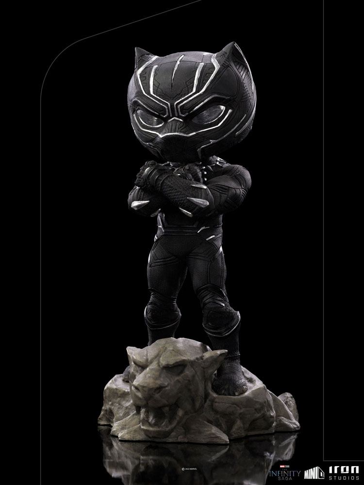De Infinity Saga Mini Co. PVC Figuur Black Panther 15 cm