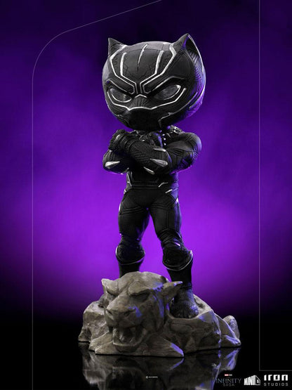 De Infinity Saga Mini Co. PVC Figuur Black Panther 15 cm
