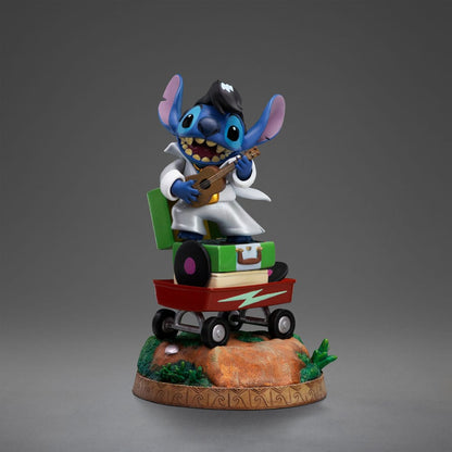 Lilo & Stitch Art Scale Standue 1/10 Stitch King of Rock 17 cm