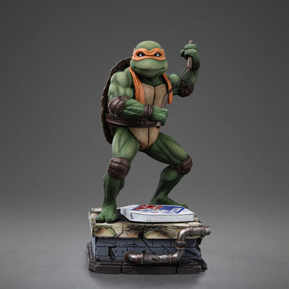 Teenage Mutant Ninja Turtles Kunst Schaalbeeld 1/10 Michelangelo 19 cm