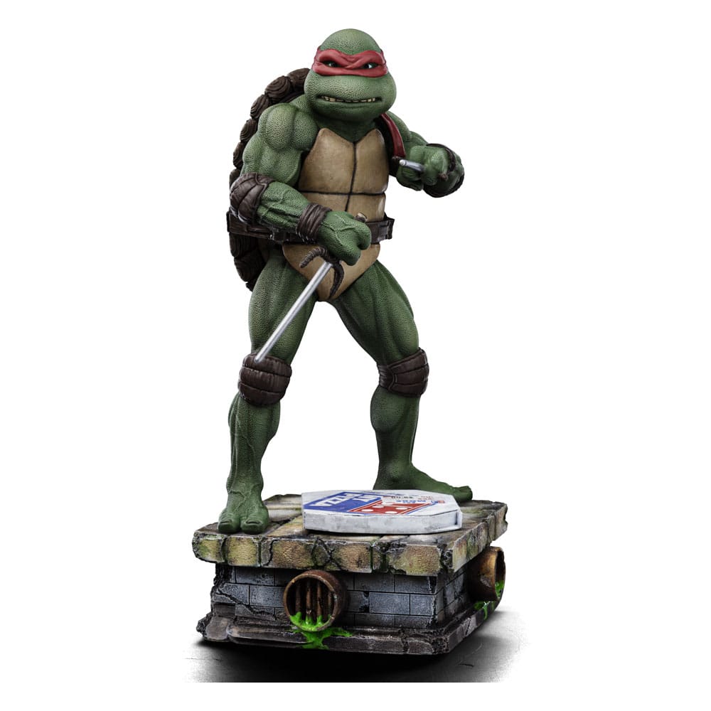 Teenage Mutant Ninja Turtles Kunst Schaalbeeld 1/10 Raphael 21 cm