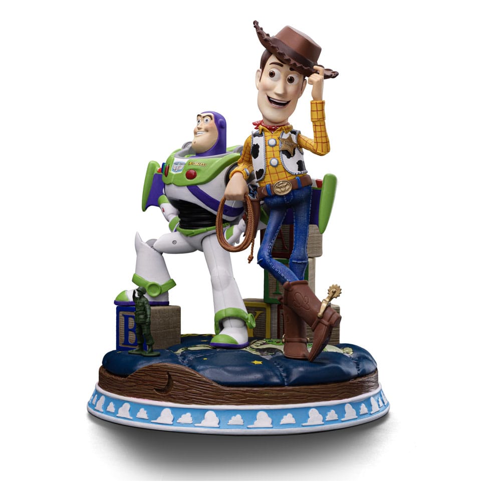 Toy Story Deluxe kunstschaalstandbeeld 1/10 Buzz & Woody 38 cm