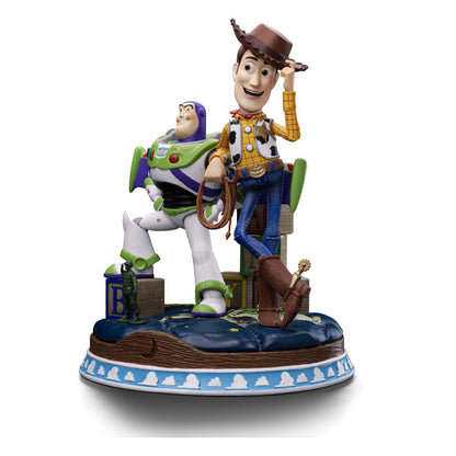 Toy Story Deluxe kunstschaalstandbeeld 1/10 Buzz & Woody 38 cm