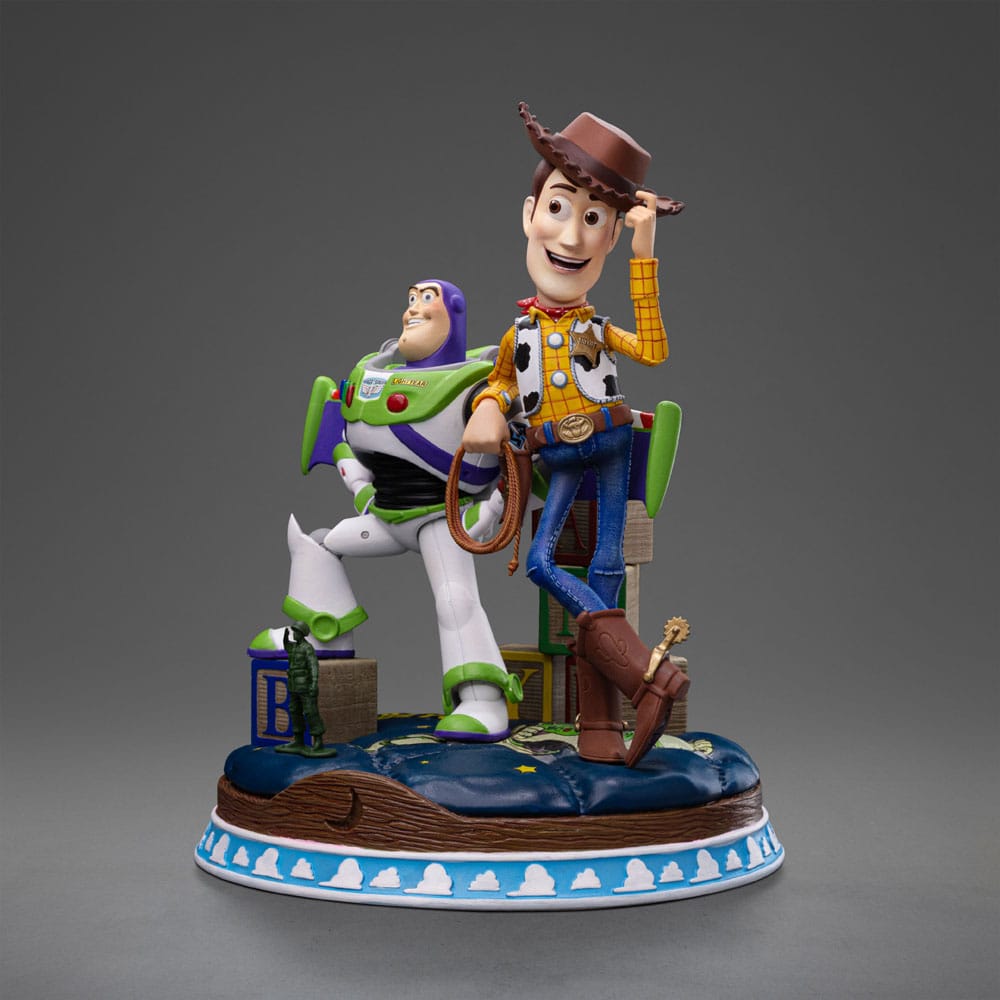 Toy Story Deluxe kunstschaalstandbeeld 1/10 Buzz & Woody 38 cm